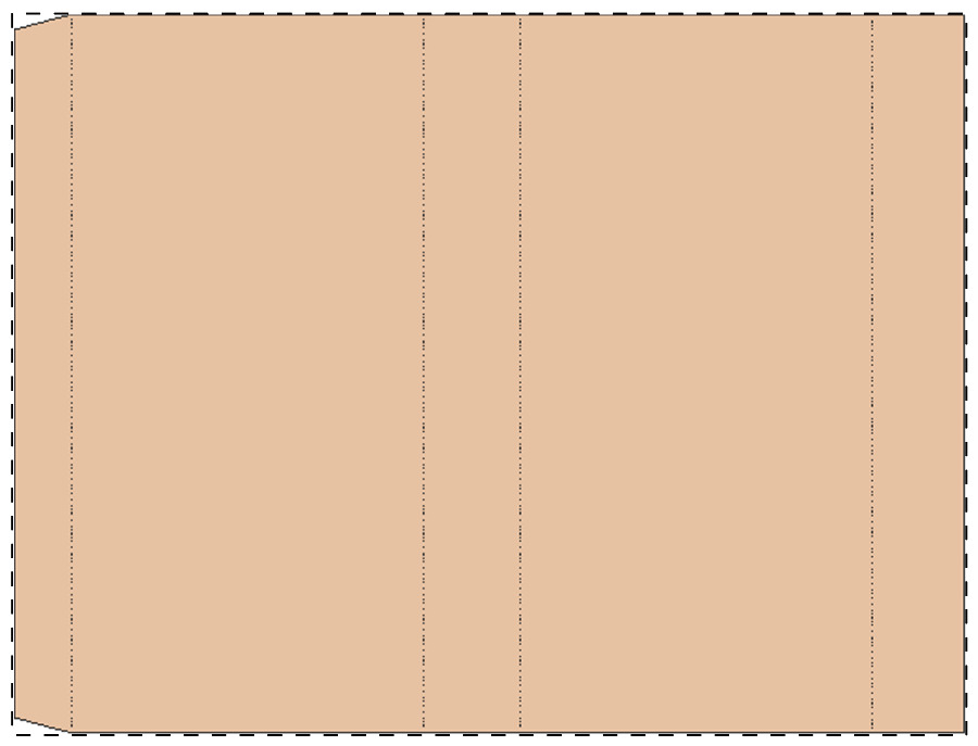 Manica personalizzata in carta kraft
