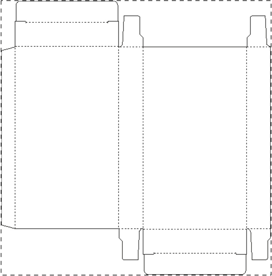 Custom paperboard box