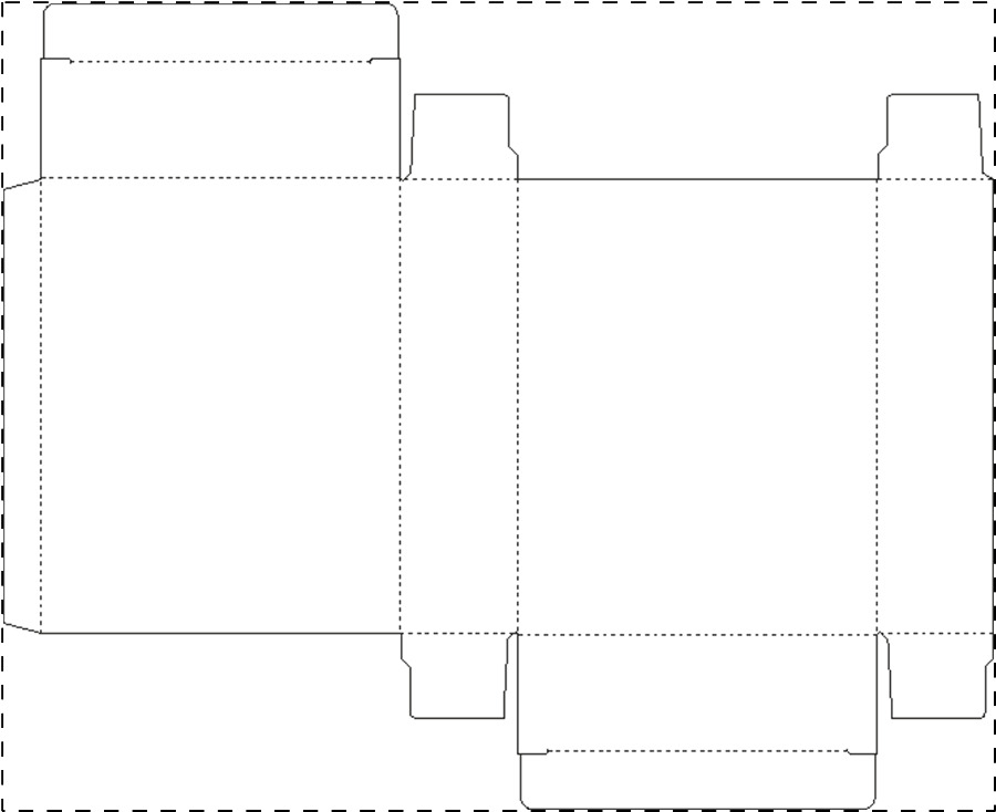 Custom paperboard box
