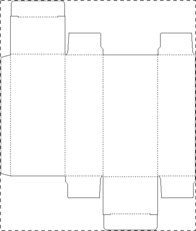 Custom paperboard box