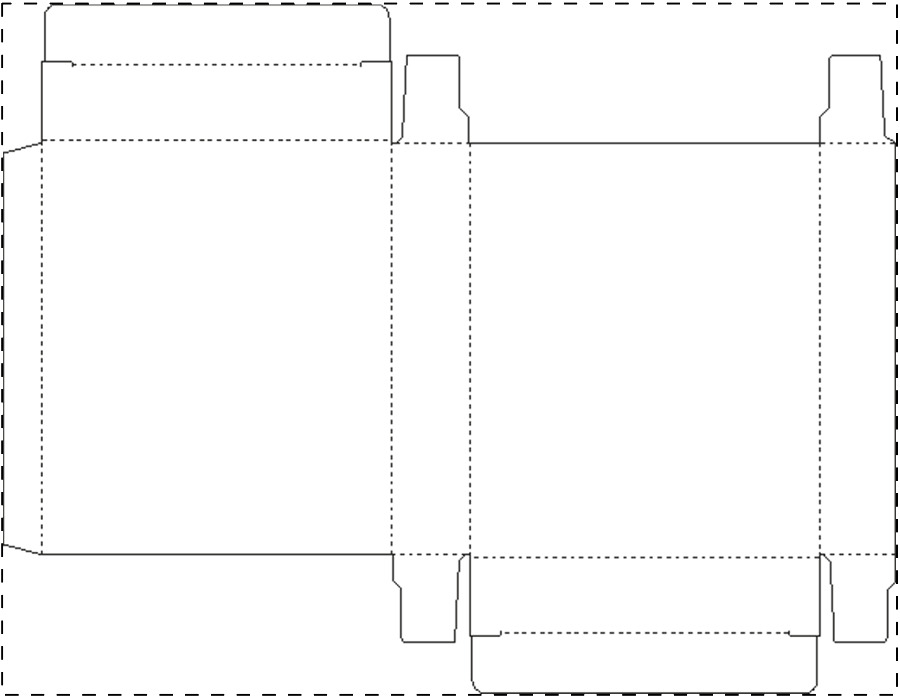 Custom paperboard box