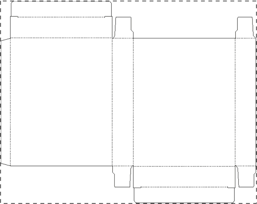 Custom paperboard box
