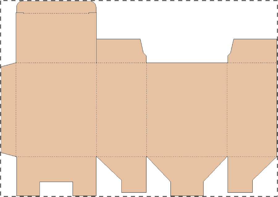 Custom kraft corrugated box