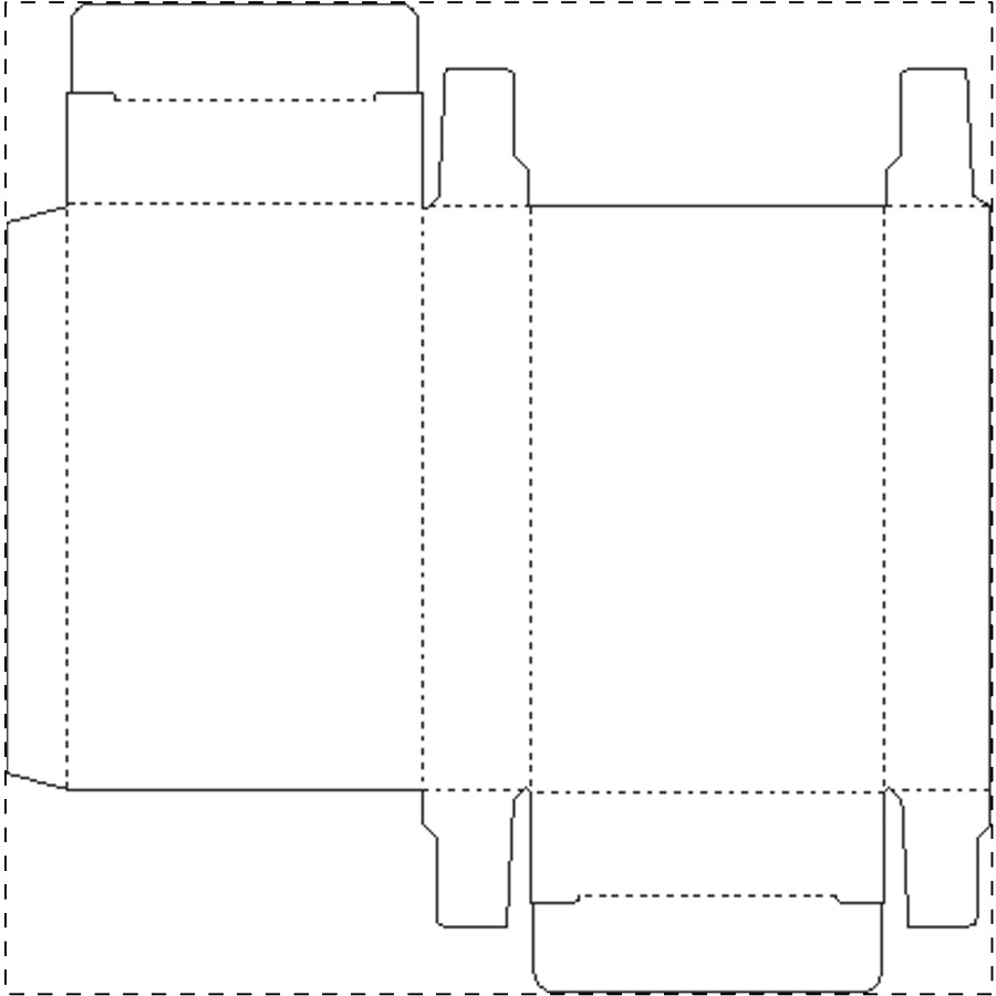 Custom paperboard box