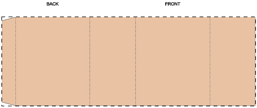 Custom kraft paper sleeve