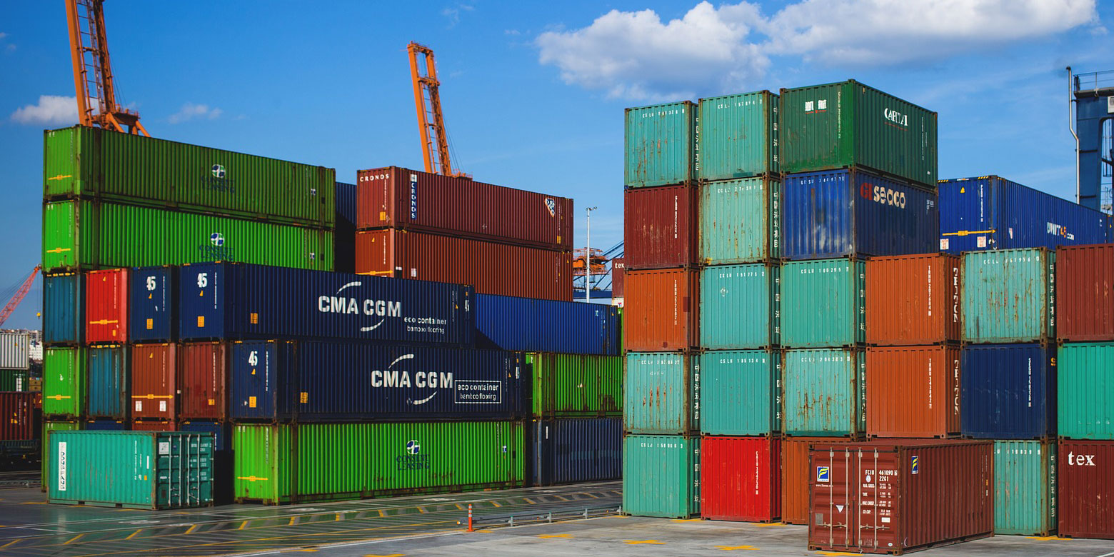 Port-with-containers Port with containers